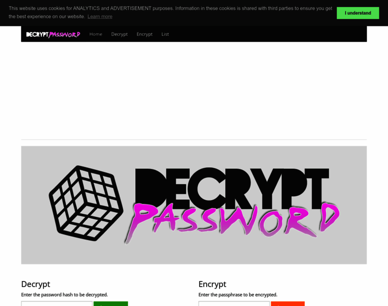 Decryptpassword.com thumbnail
