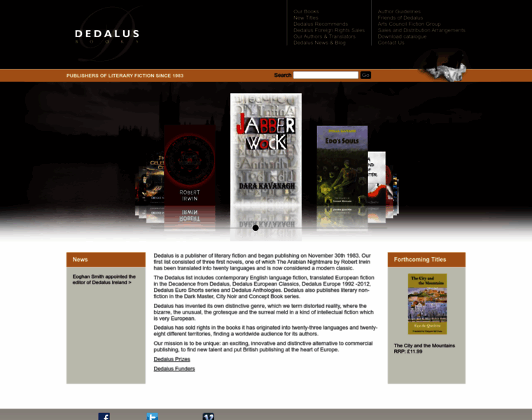 Dedalusbooks.com thumbnail