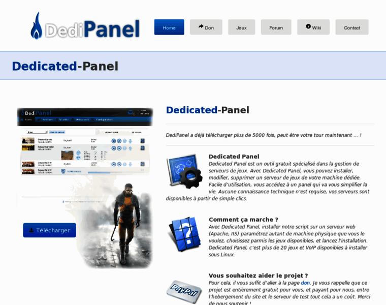 Dedicated-panel.net thumbnail