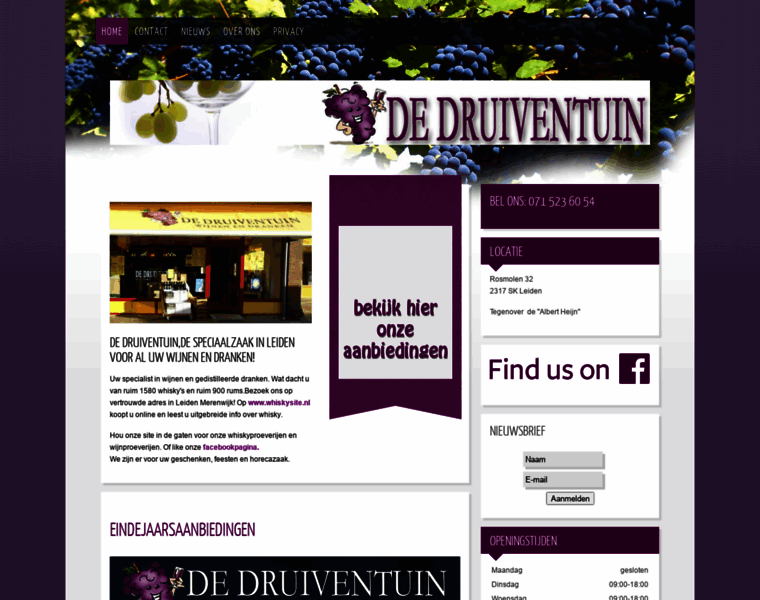 Dedruiventuin.nl thumbnail