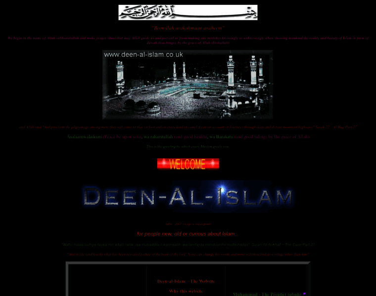 Deen-al-islam.org thumbnail