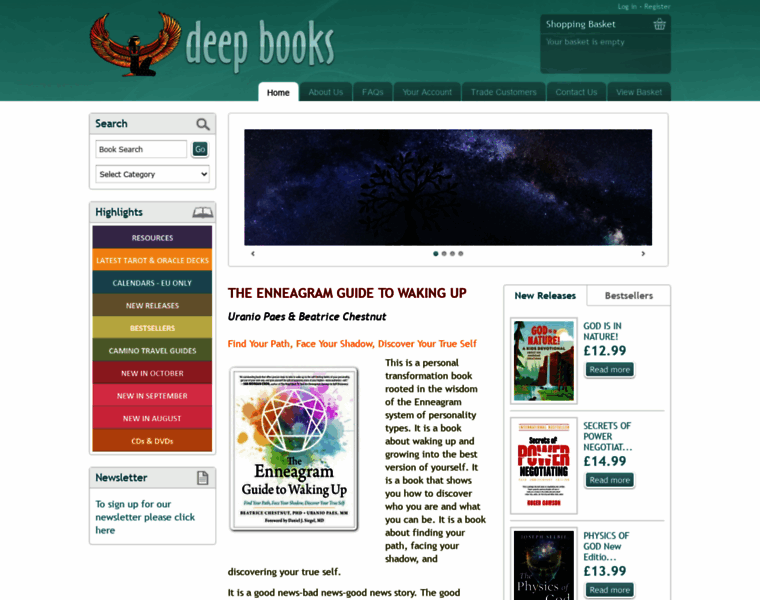 Deep-books.co.uk thumbnail