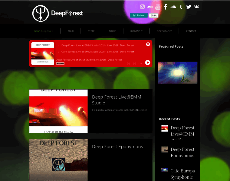 Deep-forest.fr thumbnail