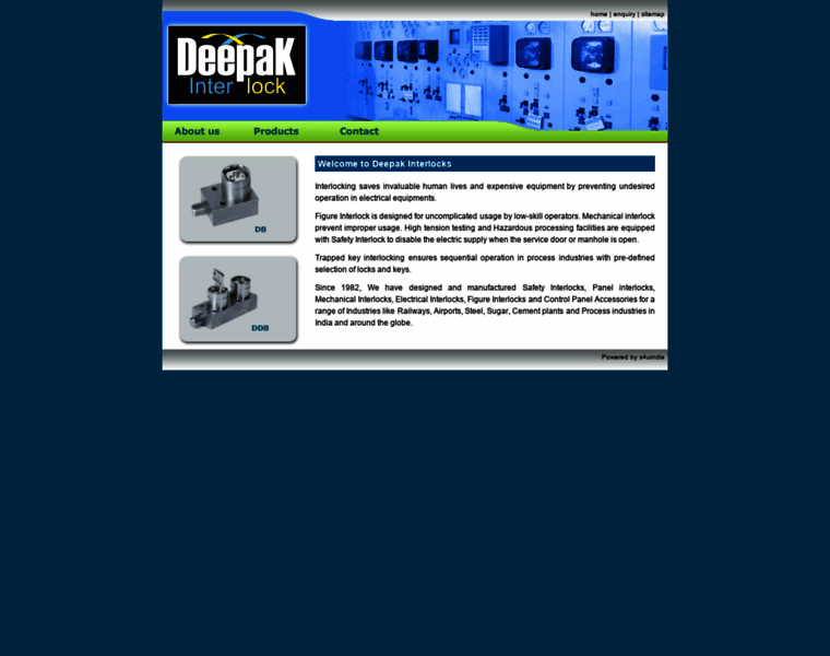 Deepakinterlock.com thumbnail
