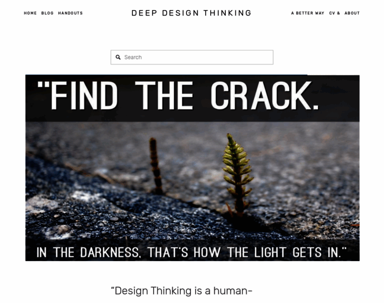 Deepdesignthinking.com thumbnail
