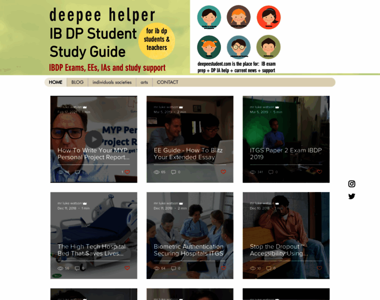 Deepeestudent.com thumbnail