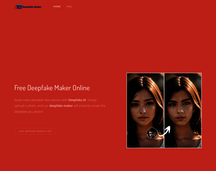 Deepfakemaker.io thumbnail