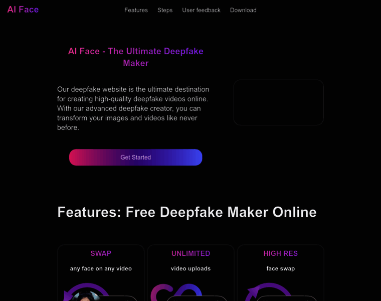 Deepfakex.ai thumbnail