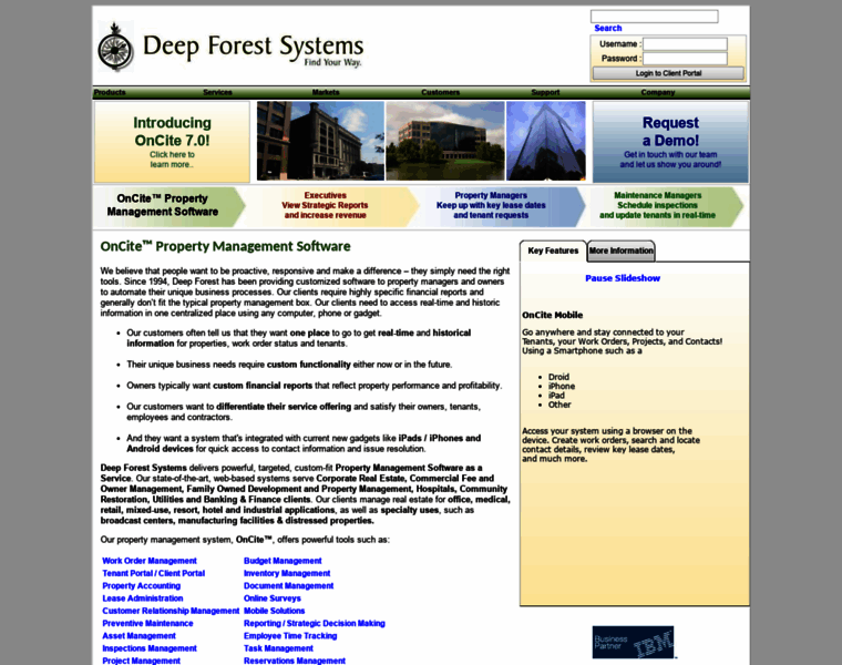 Deepforestsystems.com thumbnail