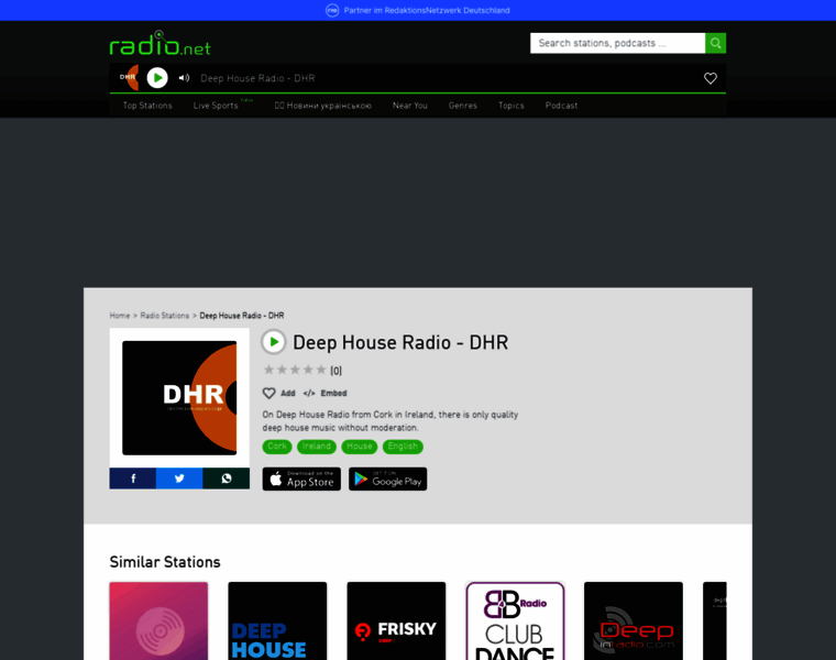 Deephouse.radio.net thumbnail