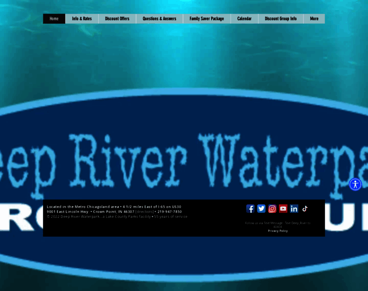 Deepriverwaterpark.com thumbnail