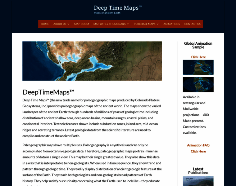 Deeptimemaps.com thumbnail