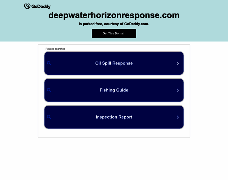 Deepwaterhorizonresponse.com thumbnail
