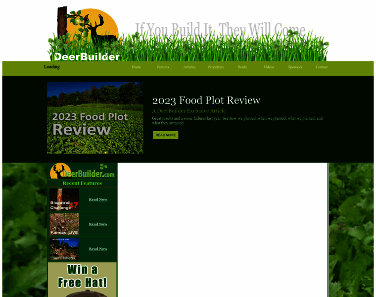 Deerbuilder.com thumbnail