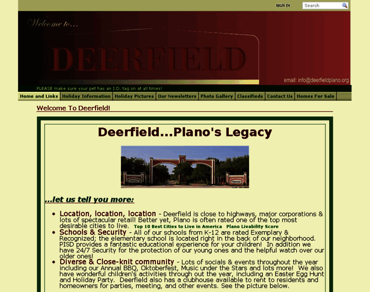 Deerfieldplano.org thumbnail