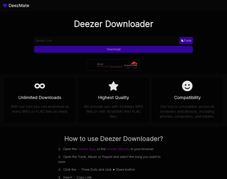 Deezmate.com thumbnail Deezmate.com thumbnail