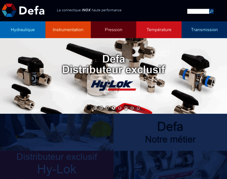 Defa-inox.fr thumbnail
