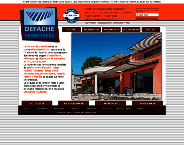 Defache-fermetures.com thumbnail