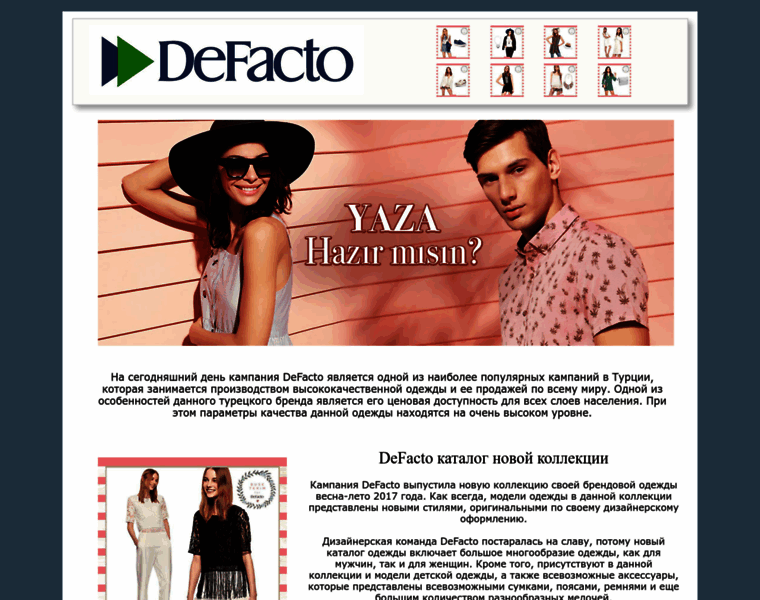 Defacto-catalog.ru thumbnail