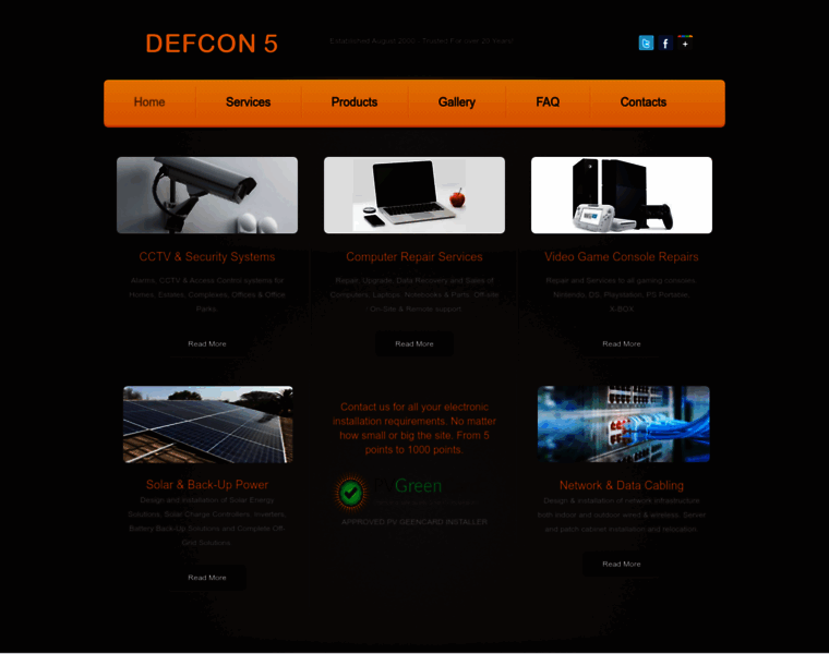 Defcon5.co.za thumbnail