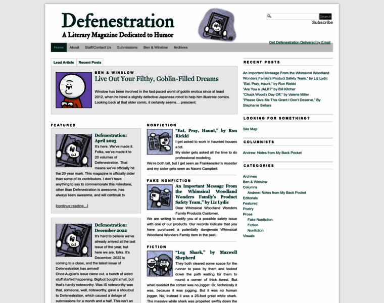 Defenestrationmag.net thumbnail