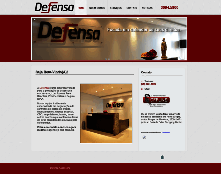 Defensaassessoria.com.br thumbnail