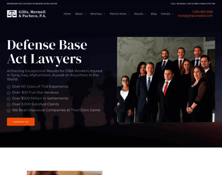 Defense-base-act-lawyers.com thumbnail
