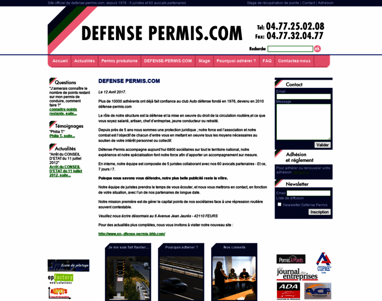 Defense-permis.com thumbnail