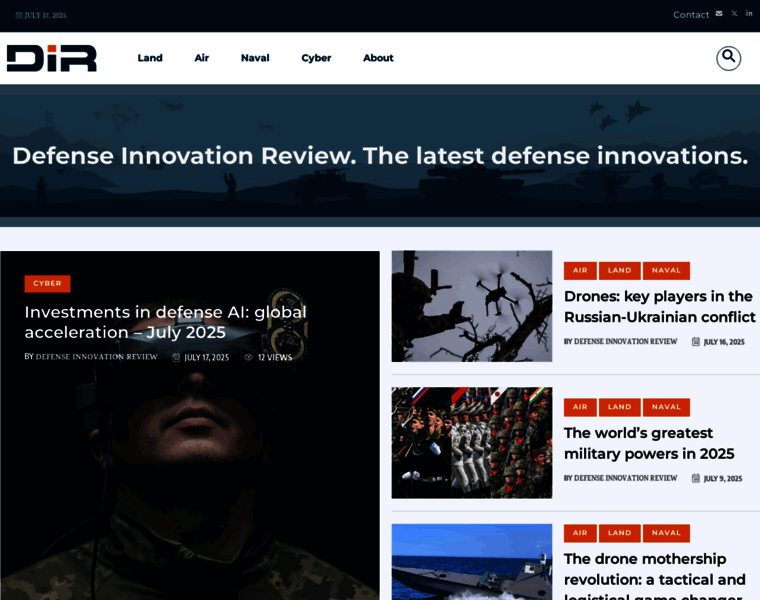Defenseinnovationreview.com thumbnail Defenseinnovationreview.com thumbnail