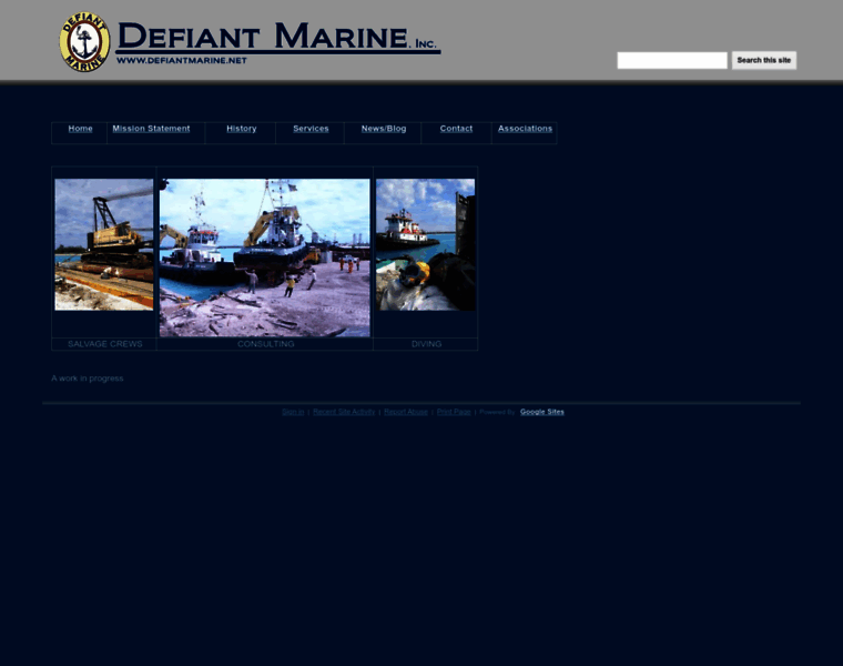 Defiantmarine.net thumbnail
