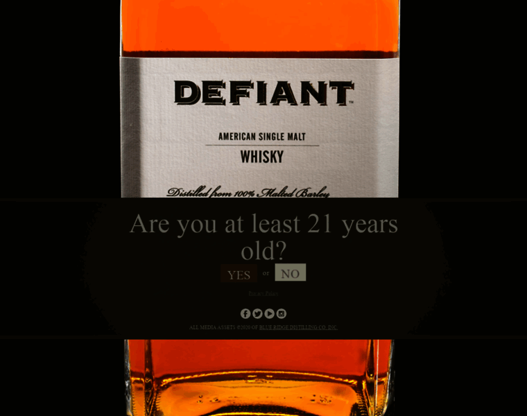 Defiantwhisky.com thumbnail