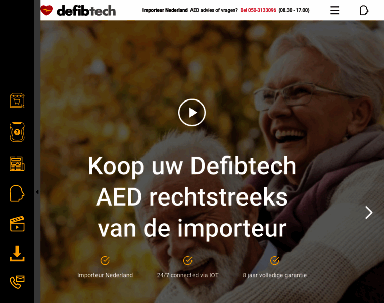 Defibtech.nl thumbnail