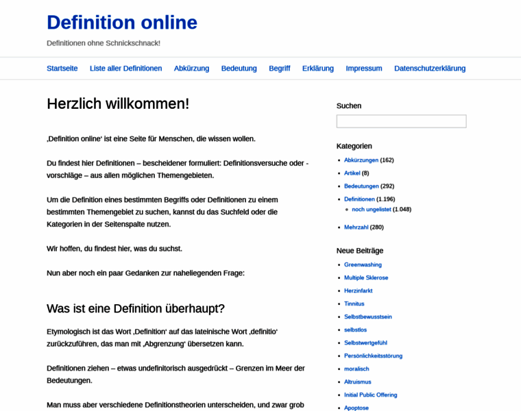 Definition-online.de thumbnail