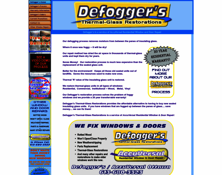 Defoggers.ca thumbnail