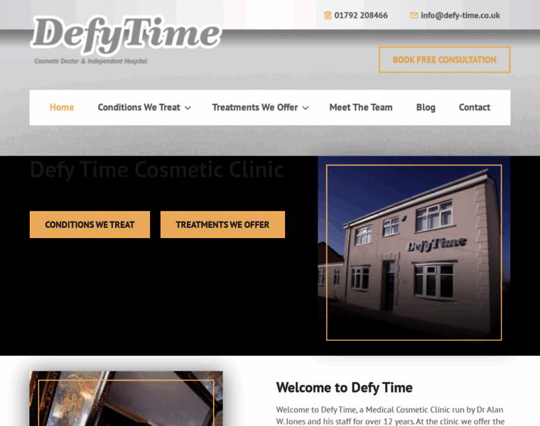 Defy-time-cosmetics.co.uk thumbnail