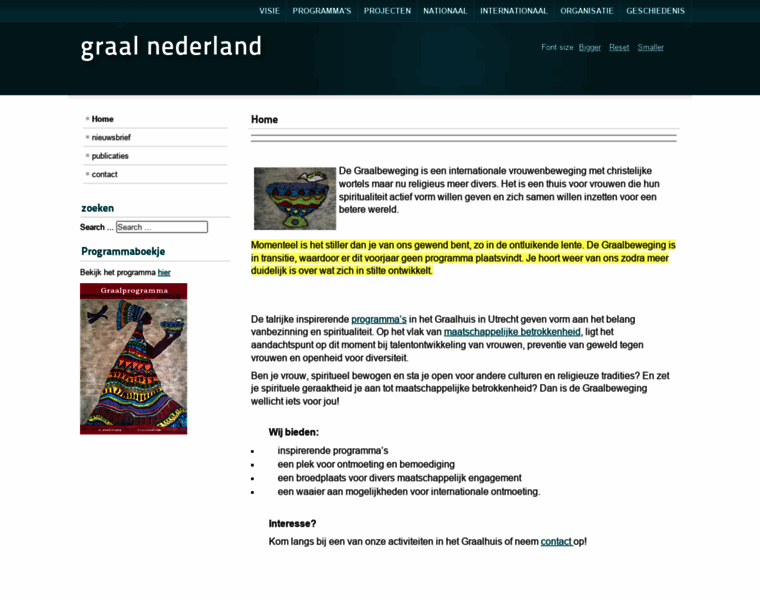 Degraalbeweging.nl thumbnail