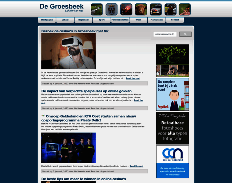 Degroesbeek.nl thumbnail