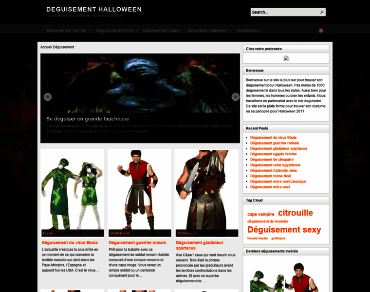 Deguisement-halloween.net thumbnail