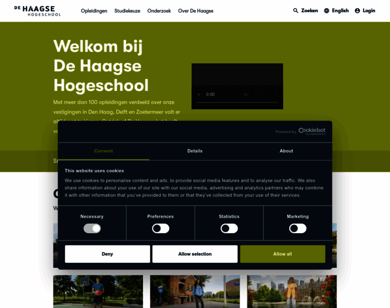 Dehaagsehogeschool.nl thumbnail