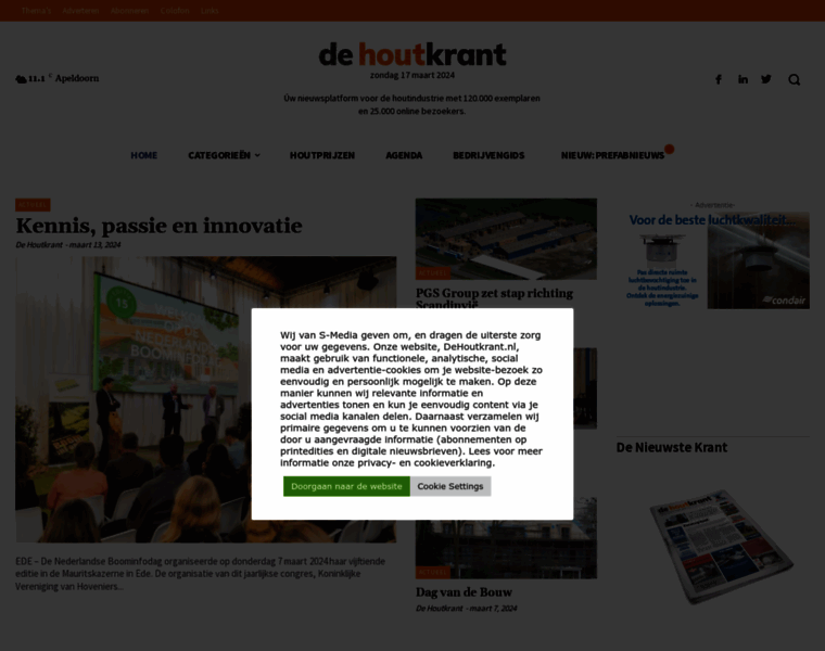 Dehoutkrant.nl thumbnail