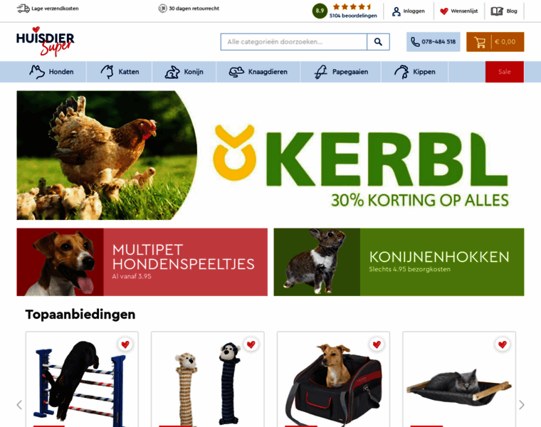 Dehuisdiersuper.be thumbnail