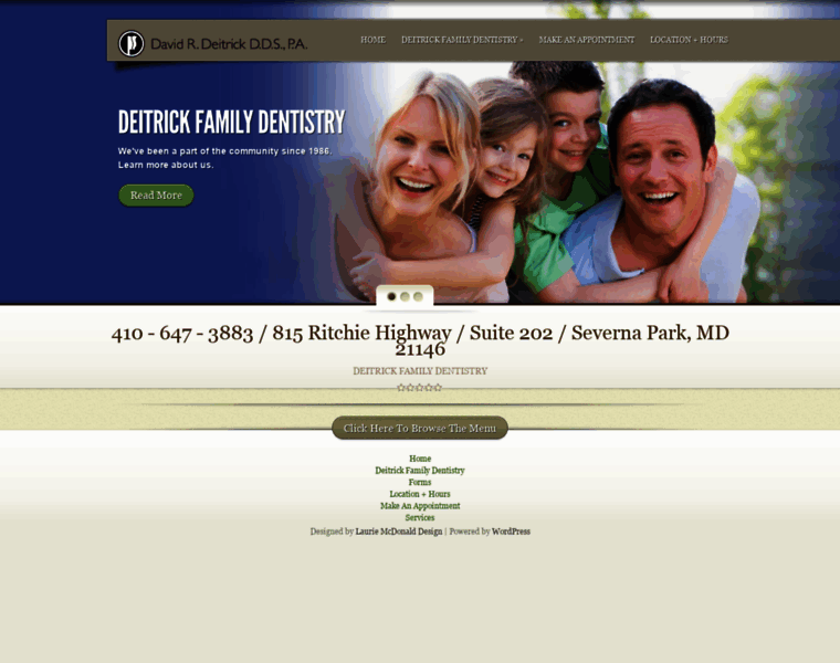 Deitrickfamilydentistry.com thumbnail