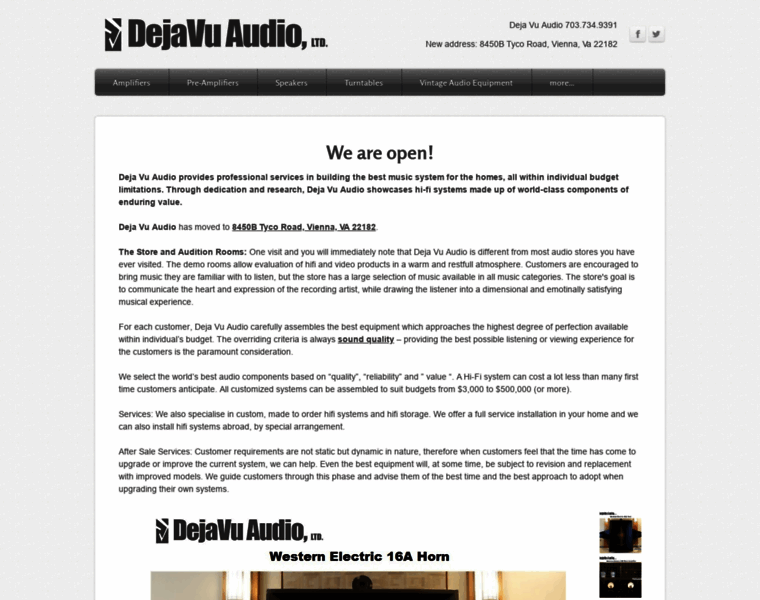 Dejavu-audio.com thumbnail