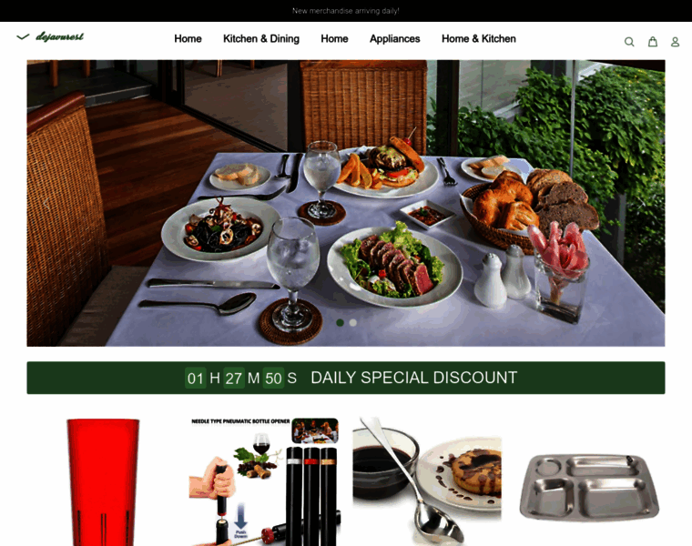 Dejavurestaurant.net thumbnail