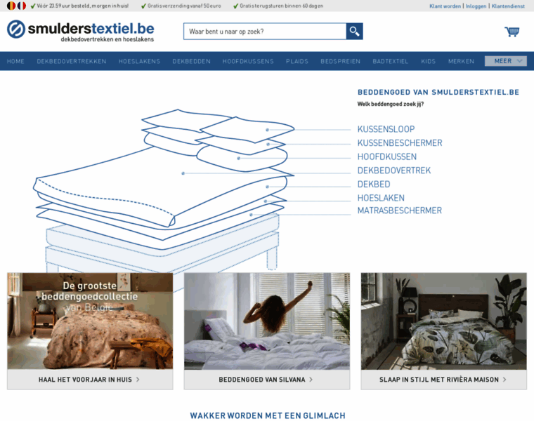 Dekbedovertrekken.be thumbnail