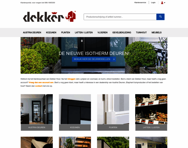 Dekkerhout.nl thumbnail