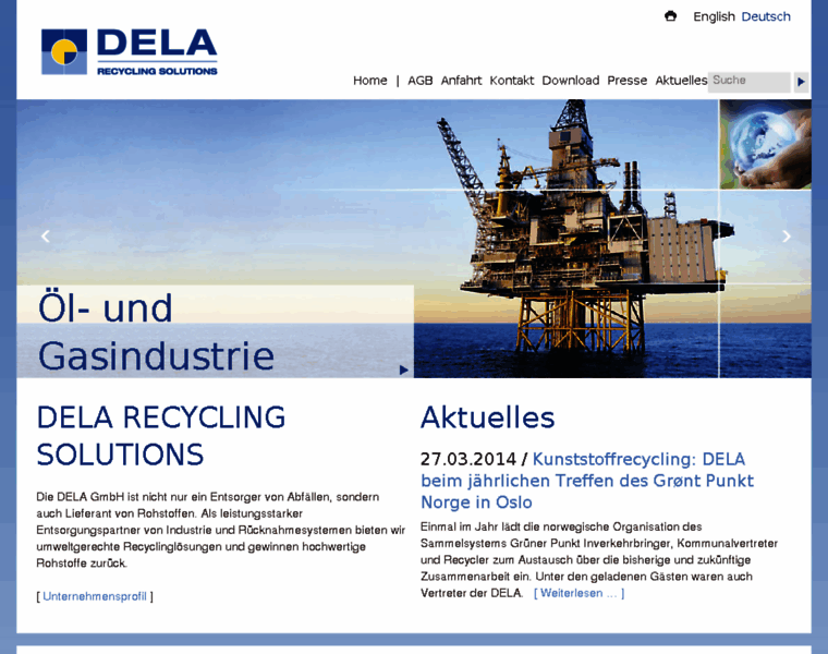 Dela-recycling.de thumbnail