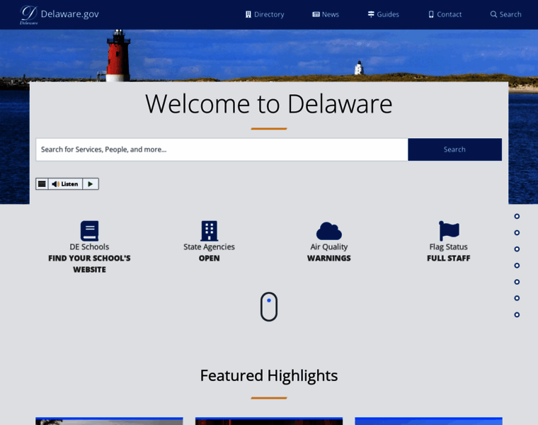 Delaware.gov thumbnail