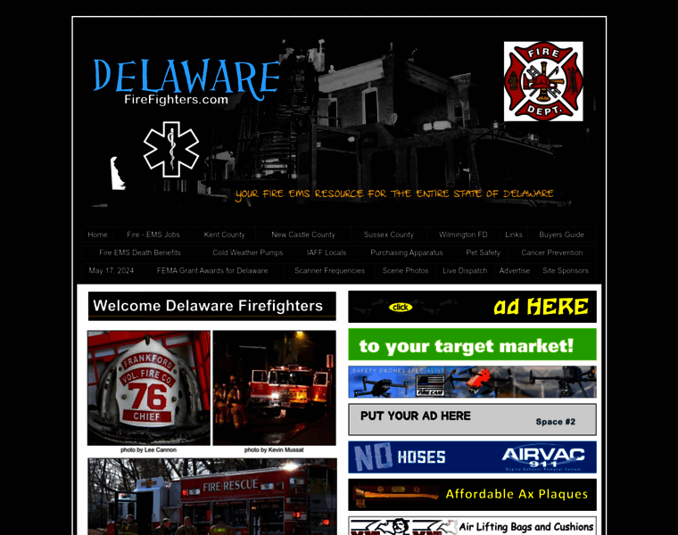 Delawarefirefighters.com thumbnail