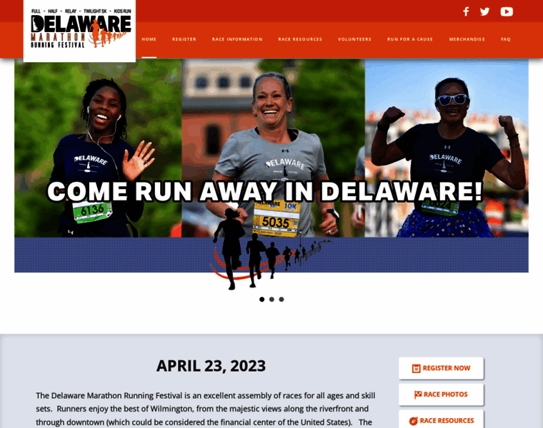 Delawaremarathon.org thumbnail